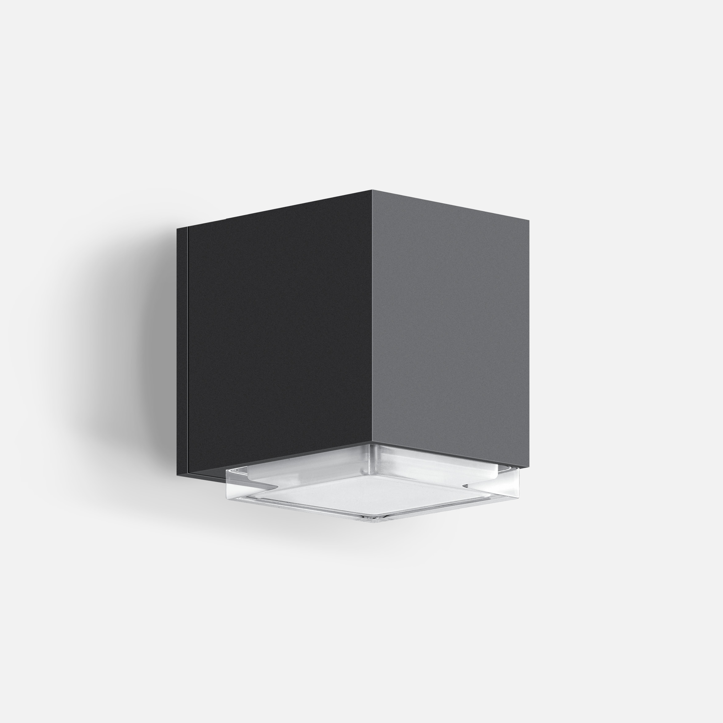 Light emission on one side