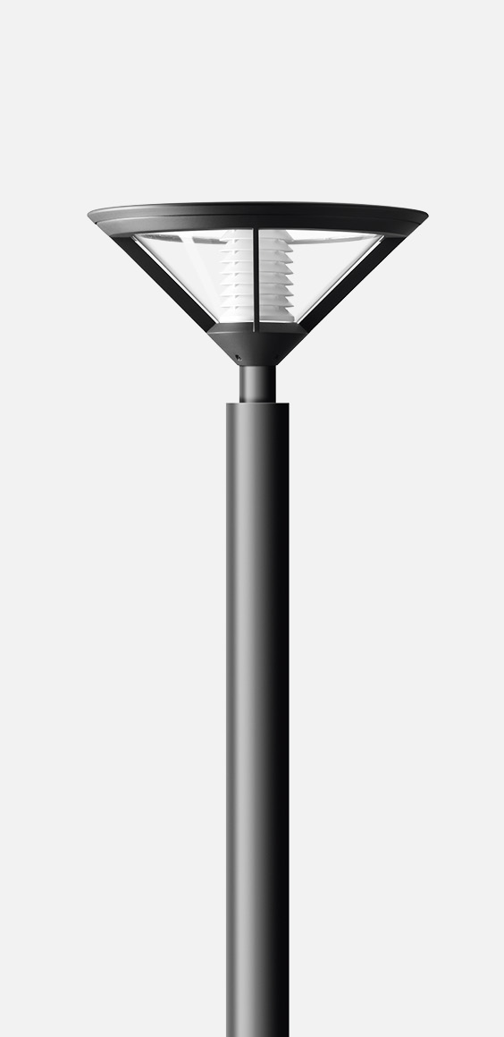 Clear high-impact acrylic lens
