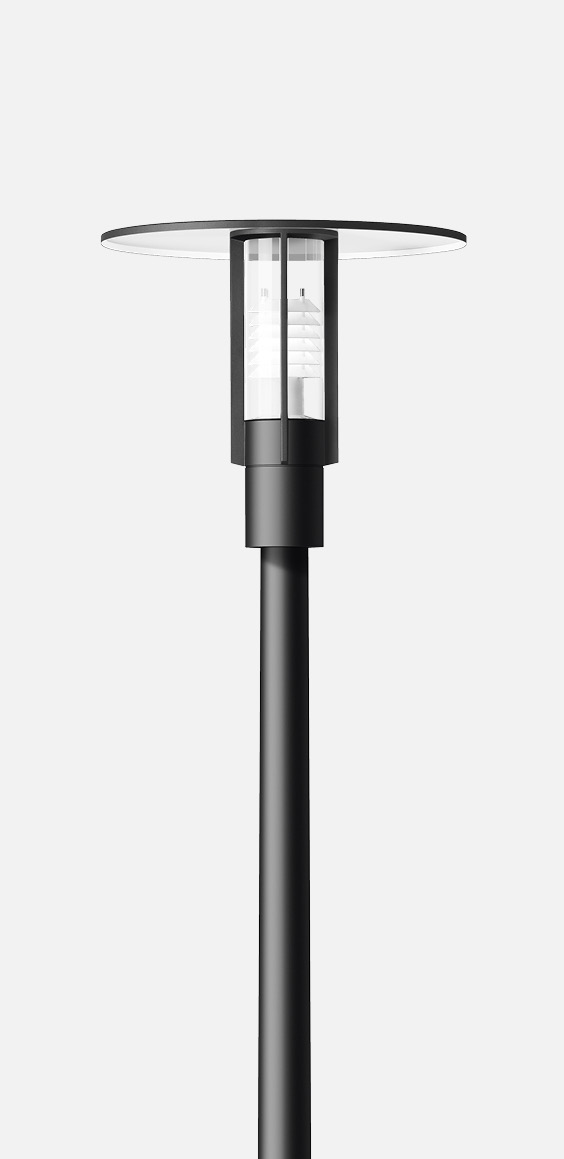 Clear high-impact acrylic lens