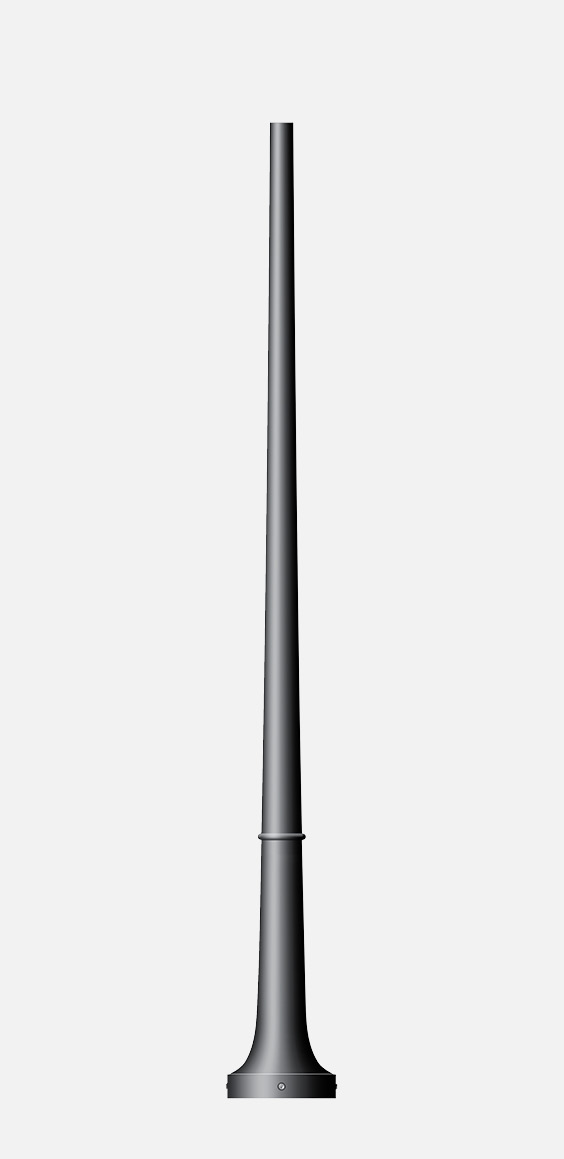 Tapered round with bell base