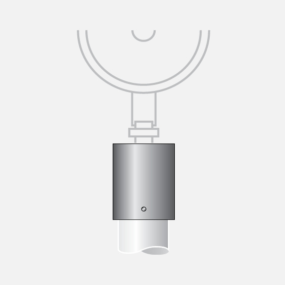 for use with 1/2" I.P.S. nipple floodlights