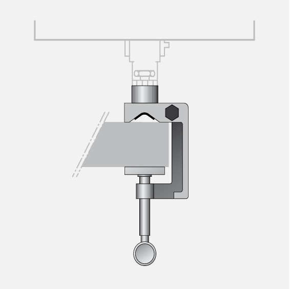 for use with 1/2" I.P.S. nipple floodlights