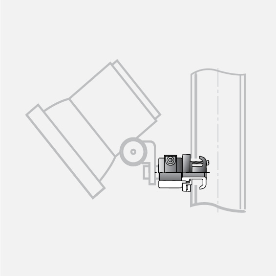 for use with 1/2" I.P.S. nipple floodlights