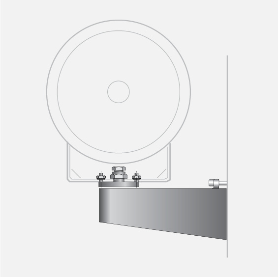 for use with yoke mounted floodlights