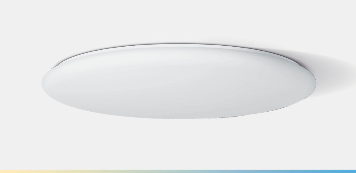 Large-area ceiling and wall luminaire