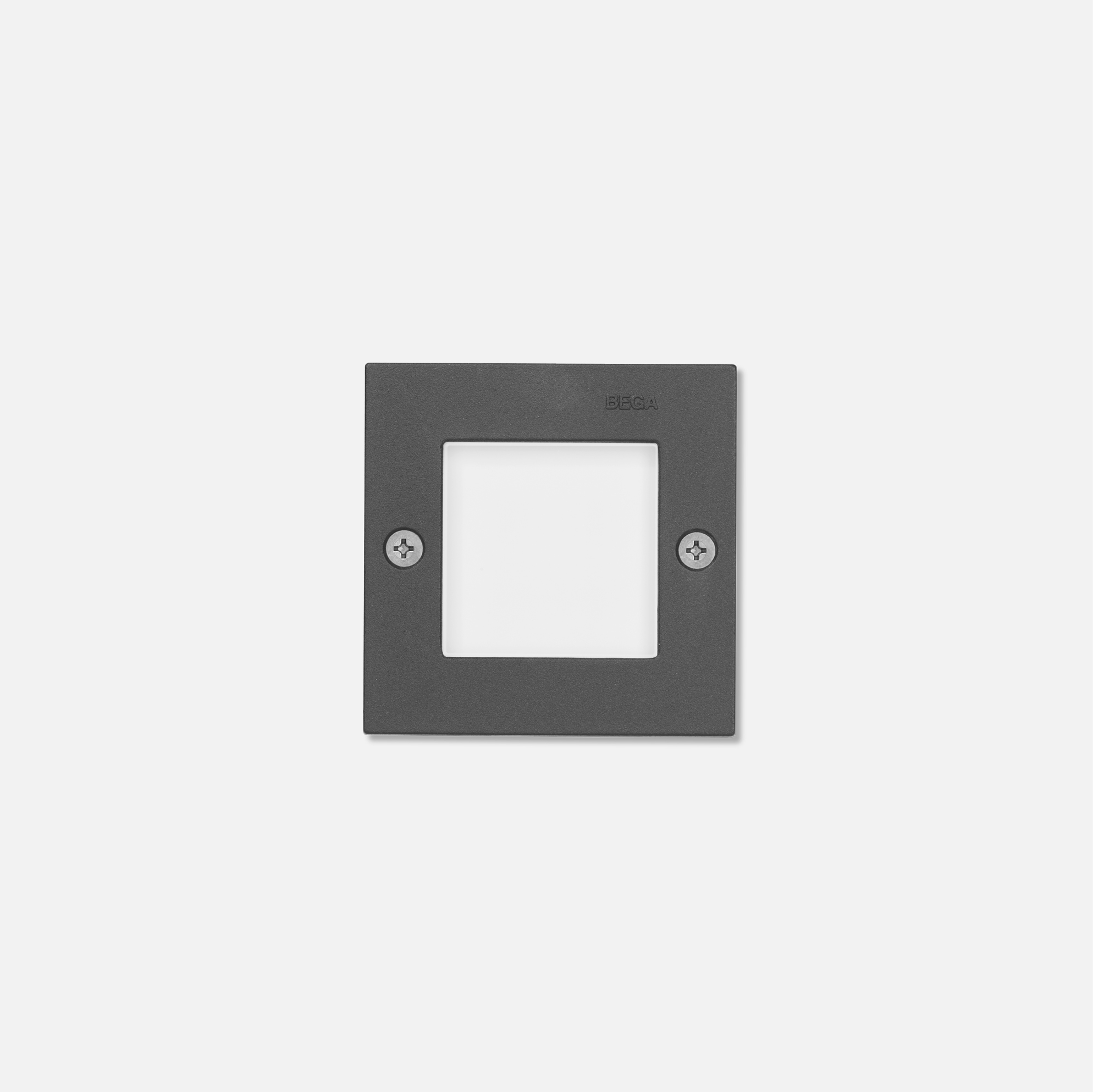 Recessed wall luminaire