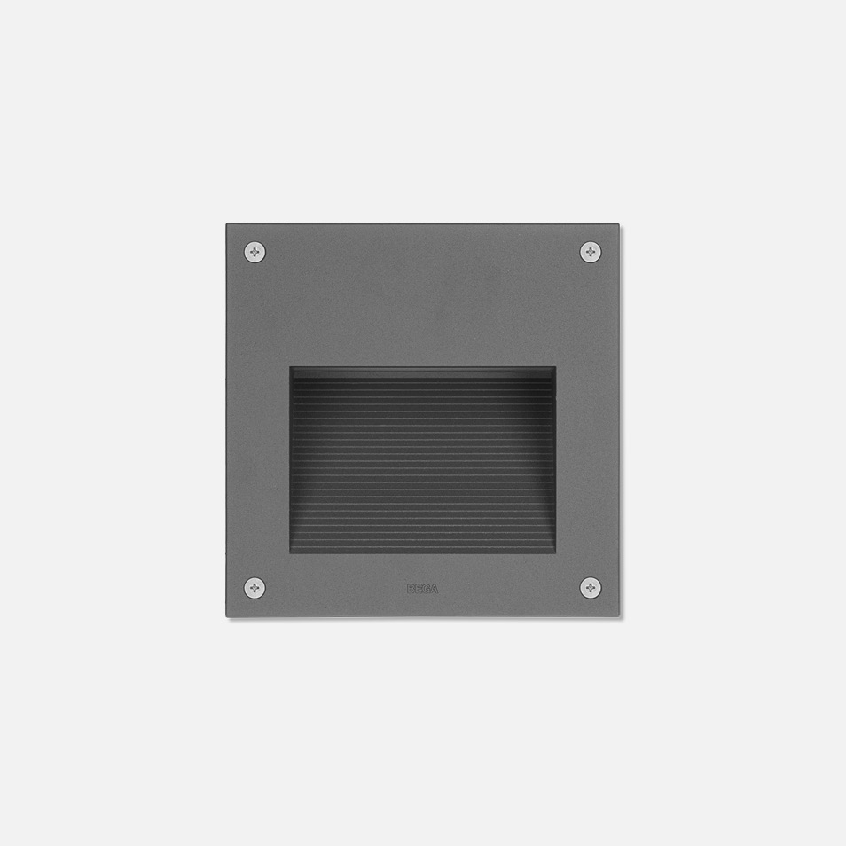 Recessed wall luminaire