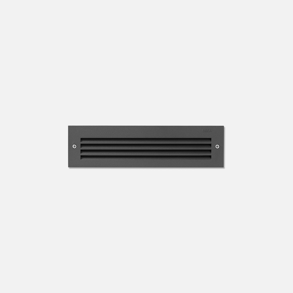 Recessed wall luminaire