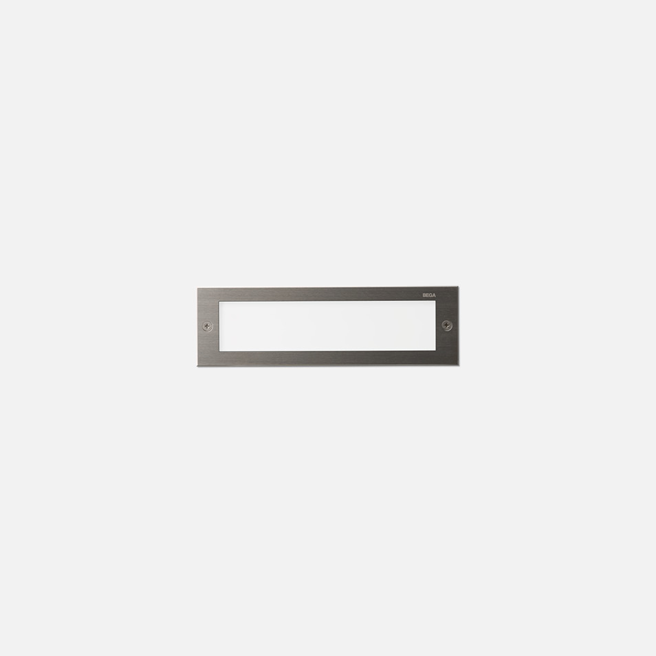 Recessed wall luminaire