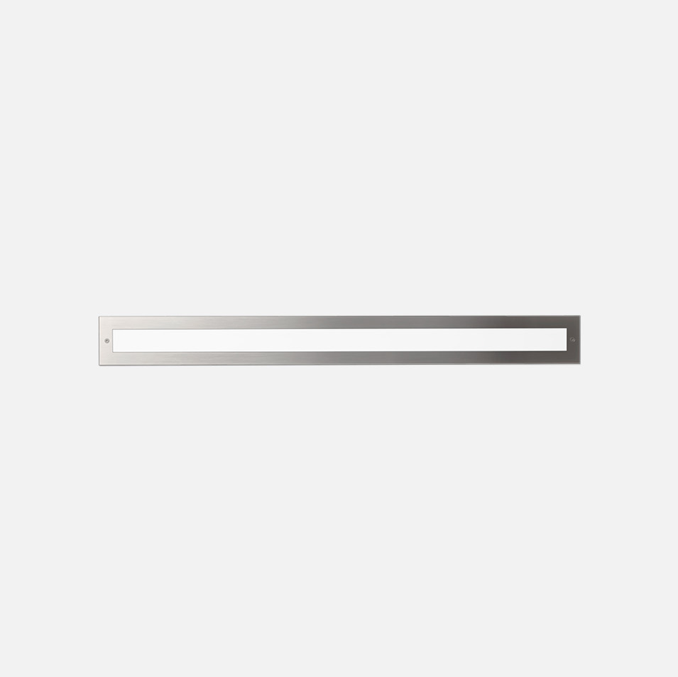 Recessed wall luminaire
