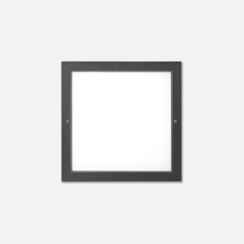 Recessed wall luminaire