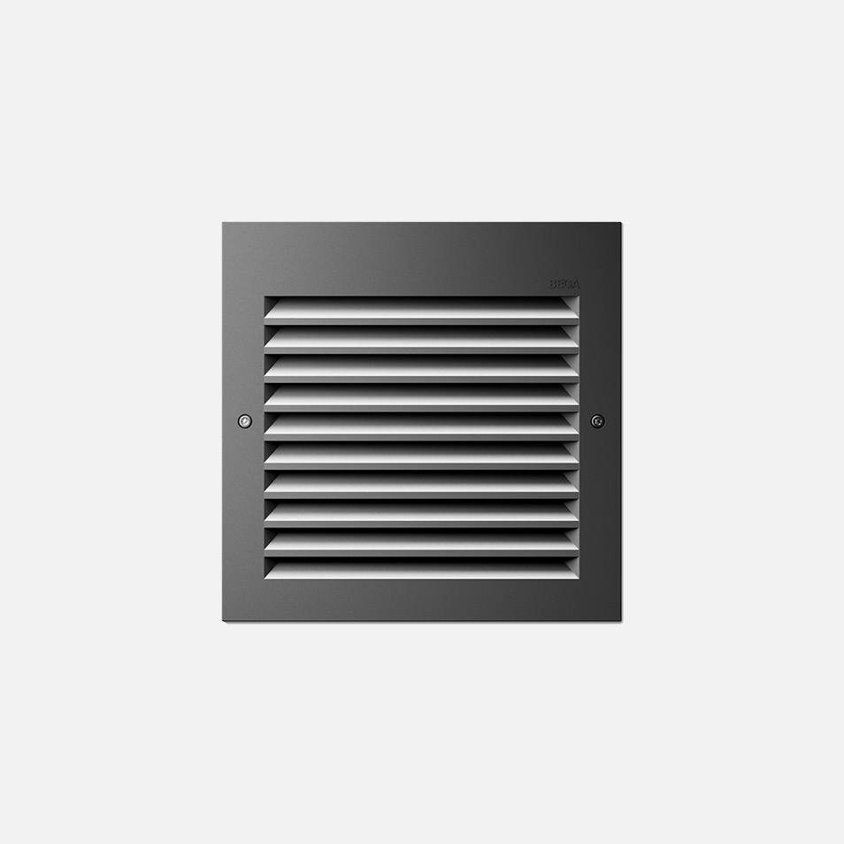 Recessed wall luminaire
