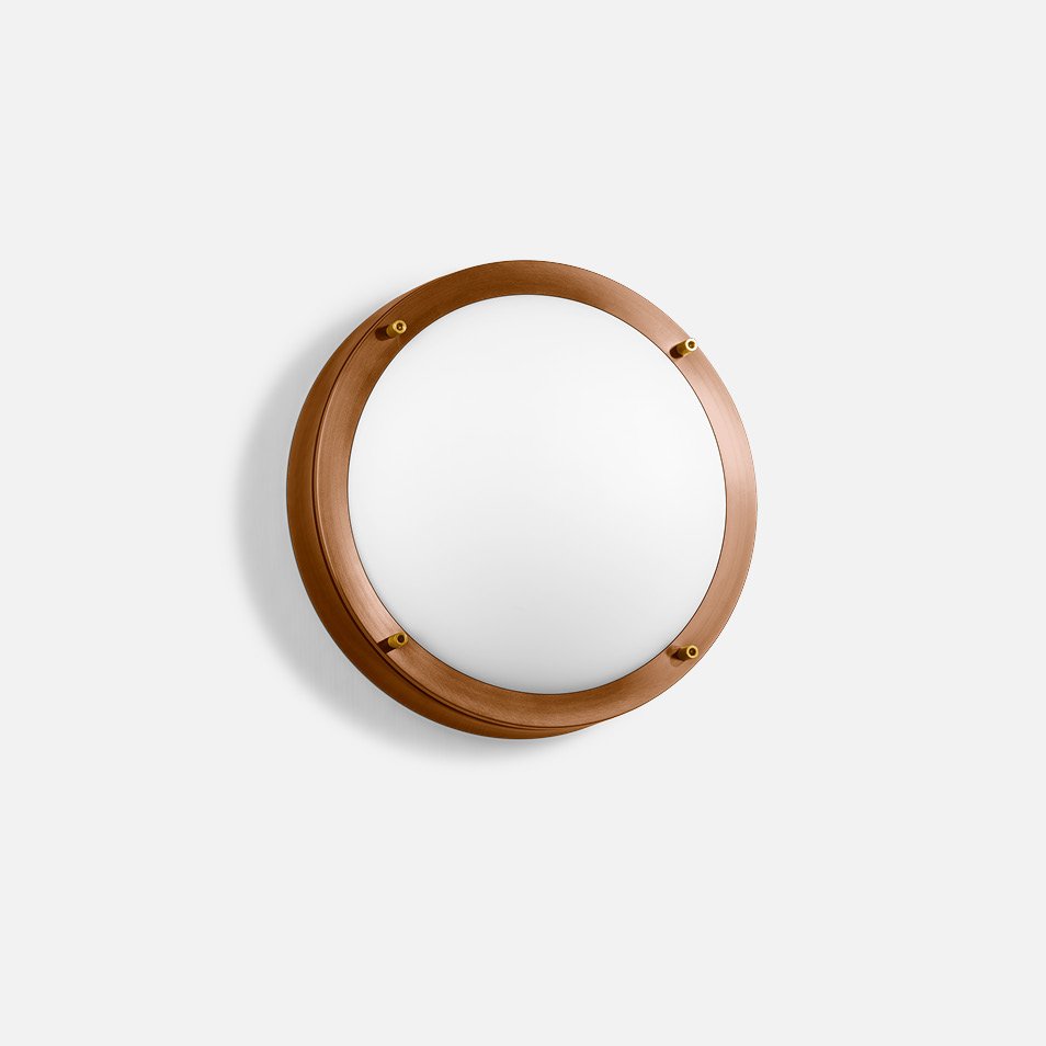 Ceiling and wall luminaire