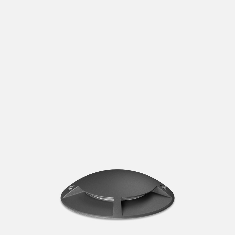 Ground-mounted luminaire