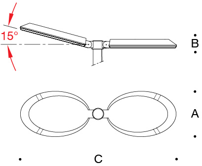 Asymmetric wide beam · Twin