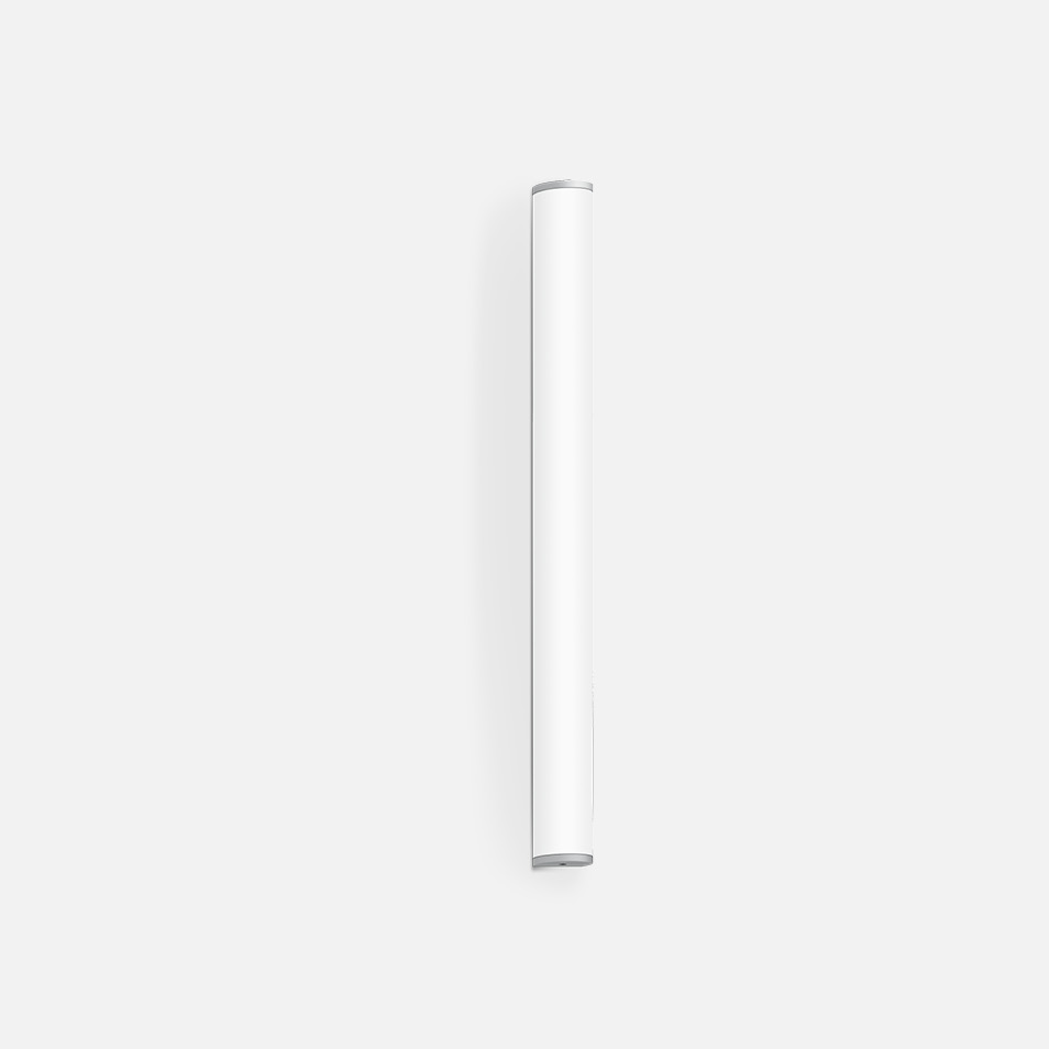 Linear ceiling and wall luminaire