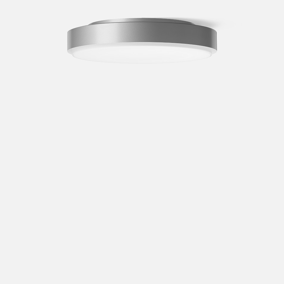 Ceiling and wall luminaire