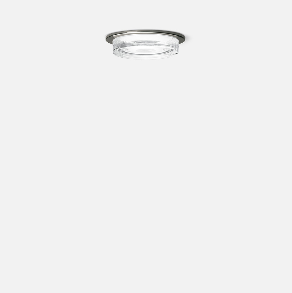 Semi-recessed downlight