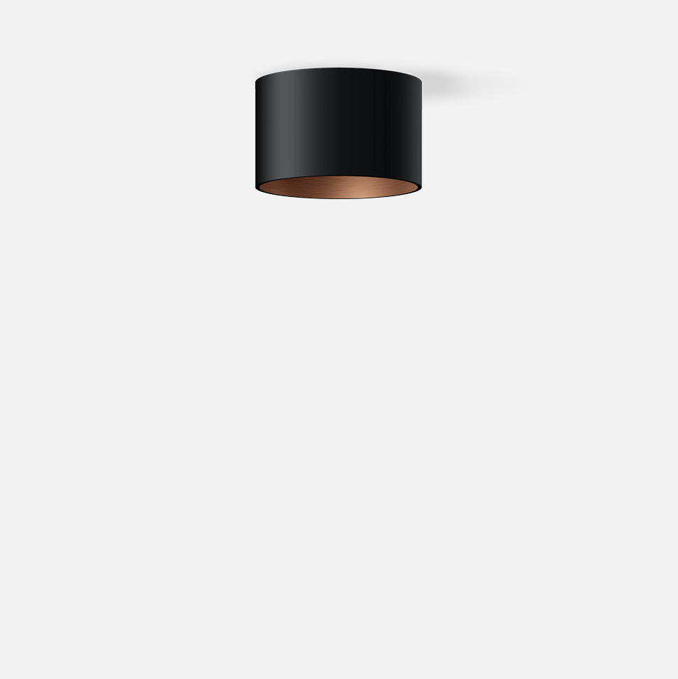 Semi-recessed downlight